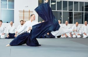 Aikido throw Colorado seminar